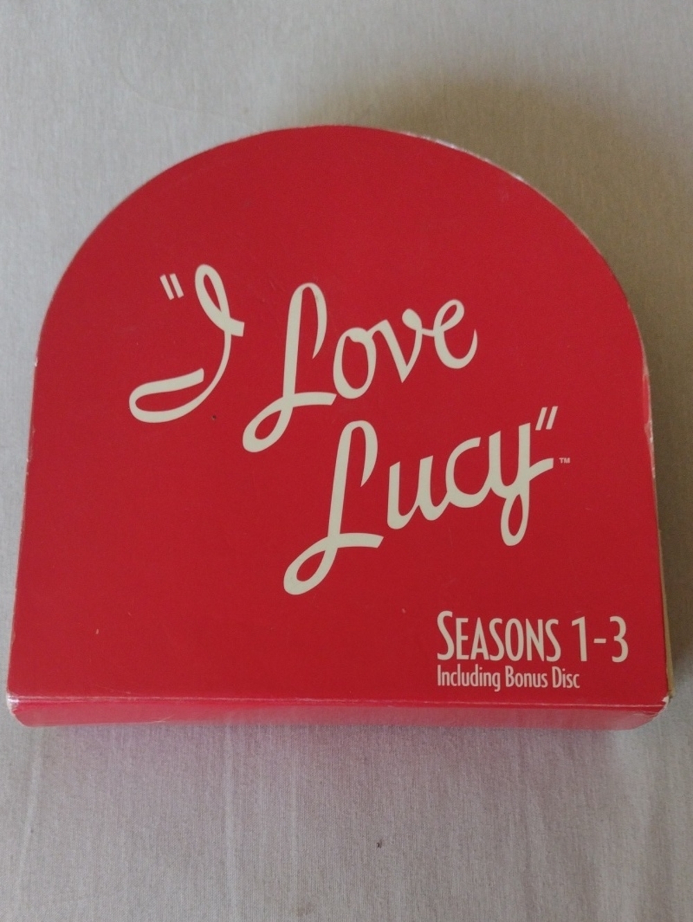 I Love Lucy Red DVD's Seasons 1-3 With Bonus Disc